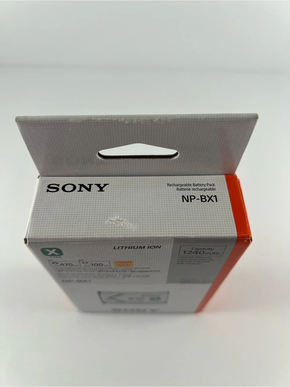 Sony NP-BX1/M8 3.6V 1240mAh Rechargeable Lithium-Ion Battery